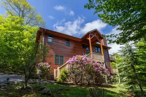 Bearadise Cabin - Pet Friendly Great Views Firepit And Yard On Sugar Mountain 2 Car Garage - Image 2
