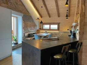 Attraente casa accogliente e familiare con piscina, barbecue e giardino | Vista sulla montagna - Image 4