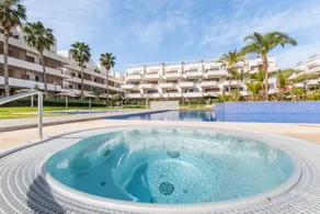 Family-friendly flat with terrace, pool & hot tub | Garden view - Image 2