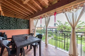 Lovely flat with pool, terrace & garden | Garden view - Image 2