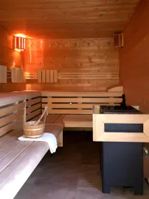 Ferienhaus mit Grill, Sauna und Pool | Gartenblick - Image 2