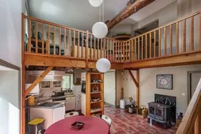 Maison avec piscine, barbecue et terrasse | Vue jardin - Image 3