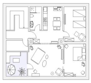 Flat with terrace | Garden view | Good for workation - Image 2