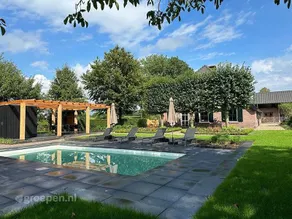 Holiday home with terrace, sauna & private pool | Nature view - Image 3