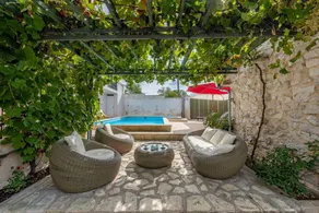 Villa with barbeque, private pool & garden | Garden view - Image 4