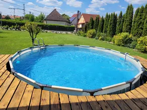 Bungalow with private pool, terrace & garden | Pool view - Image 3