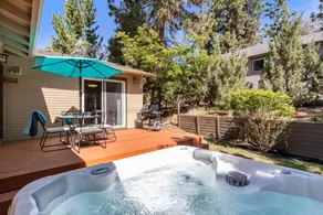 Holiday home with barbeque, garden & hot tub - Image 3