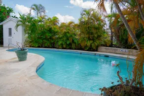Villa with terrace, jacuzzi & private pool | Garden view - Image 2