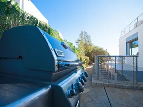 Holiday home with terrace, private pool & barbecue | Nature view - Image 4
