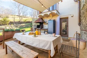 House with BBQ, terrace & private pool | Garden view - Image 2