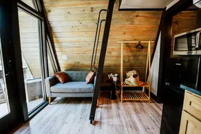 Romantic A-Frame Cabin with Hot Tub Perfect for Couples in Cedar Bluff, Alabama - Image 2
