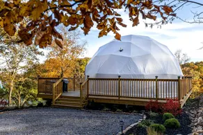 Unique Geodesic Dome with Private Dock & Hot Tub in Murray, Kentucky - Image 2