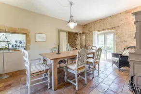 Holiday home with terrace, heated pool & sauna | Garden view - Image 5