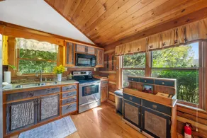 Chic Mountain Cabin with Stream-Lazy River Cabin - Image 5