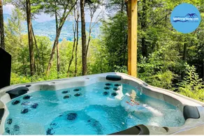 Holiday home with hot tub, sauna & barbeque | Lake view - Image 3