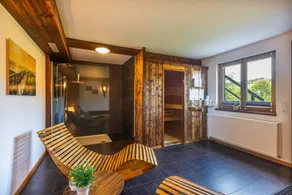 Chalet con sauna, griglia e giardino | Vista sul giardino - Image 2