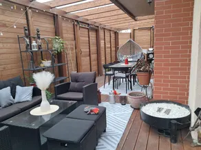 Maison de vacances avec barbecue, jardin et terrasse | Vue jardin - Image 4