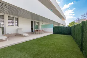 Flat with pool, terrace & garden | Garden view - Image 3