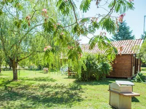 Zelt mit Terrasse und beheiztem Pool - Image 2