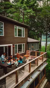 Holiday home with hot tub, sauna & barbeque | Lake view - Image 2
