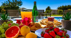 Villa con terrazza, piscina privata e giardino | Vista sul mare - Image 4