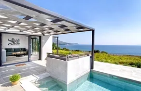 Villa with garden, terrace & private pool | Sea view - Image 5