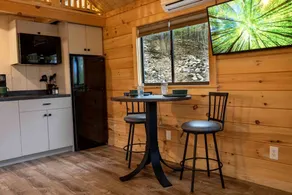 Cozy Log Cabin with a Hot Tub near Seneca Rocks, West Virginia - Perfect for a Romantic Glamping Getaway to the Mountains - Image 3