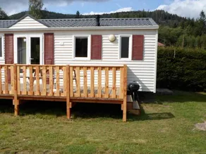 Mobile home with terrace & heated pool - Image 4
