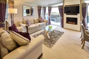 Stunning Spacious Lodge Nestled in the Countryside of Northumberland with Incredible Views and Sunken Hot Tub near Hexham, England - Image 3
