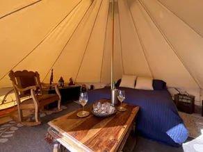 Quebec Bell Tent for Farm Glamping near the Adirondacks - Image 2