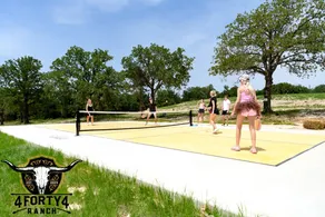 The Barn Owl Cozy Treehouse Pickleball Court - Image 4