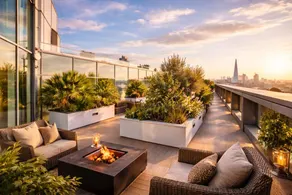 LuxuryLondonStays - Luxury City View AirCon Balcony Rooftop Panoramic London Heated Floor - 1000MB Wi-fi, minutes from Sky Garden - Image 2