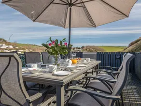 Charmant cottage adapté aux familles avec jardin | Vue plage | À côté de la plage | Avec animaux bienvenus - Image 3