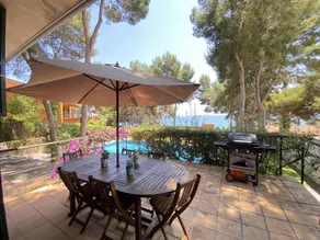 Apartment with terrace, barbecue & private pool | Next to Castell de Tamarit | Sea view - Image 5