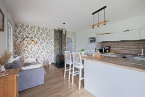 Cottage avec barbecue, jardin et terrasse | Vue jardin - Image 2
