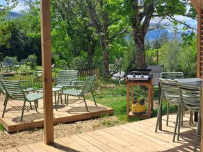 Mobile home with pool, terrace & BBQ - Image 5