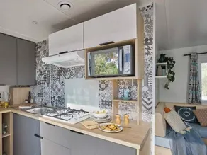 Mobil home convivial et familial avec terrasse, piscine chauffée et barbecue - Image 5