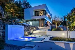 ESCAPE TO SERENITY: Modern 2 Bedroom Villa with Private Heated Infinity Pool, BBQ area, Large Garden, Jacuzzi, and Sauna with Breathtaking Sea Views - Image 2