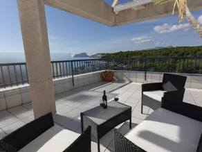 Penthouse 2BR in Central Moraira, Panoramic Sea Views, 150m from Beach, Terrace, WiFi, Parking - Image 3