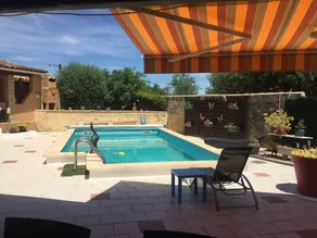 Studio mit Terrasse, Garten und Grill | Poolblick - Image 2