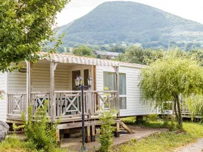 Mobilheim mit beheiztem Pool und Terrasse - Image 4