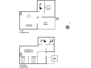Casa con sauna, barbecue e terrazza | Vista sul mare - Image 2