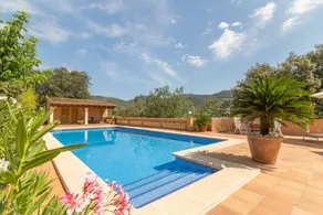 Fully equipped apartment with terrace, barbecue & private pool | Pool view - Image 2