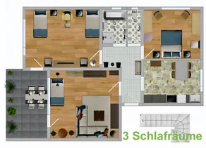 Flat | Mountain view | Suitable for remote work - Image 5