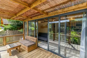 Magnifico campeggio accogliente e familiare con sauna, terrazza e piscina | Vista sulla montagna | Sono ammessi animali domestici - Image 2