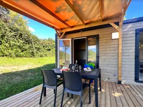 Mobil-home avec piscine chauffée et terrasse - Image 4
