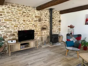 Merveilleuse maison de vacances entièrement équipée avec terrasse, barbecue et jardin | Vue jardin | Avec animaux acceptés - Image 5