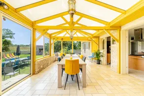 Cottage with terrace, jacuzzi & private pool | Garden view - Image 3