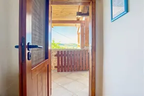 Appartement de vacances avec barbecue, terrasse et jardin | Vue jardin - Image 4