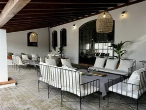 Ferienhaus mit Garten, privatem Pool und Terrasse | Bergblick - Image 3